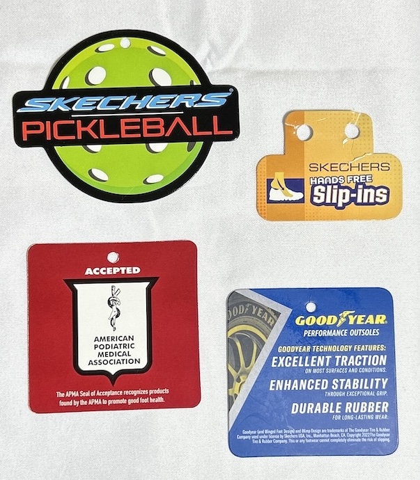 Skechers Viper Court Elite on feet