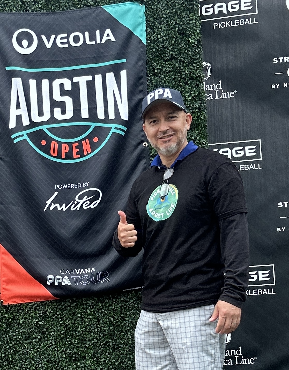 Monico at PPA tournament in Austin 2024